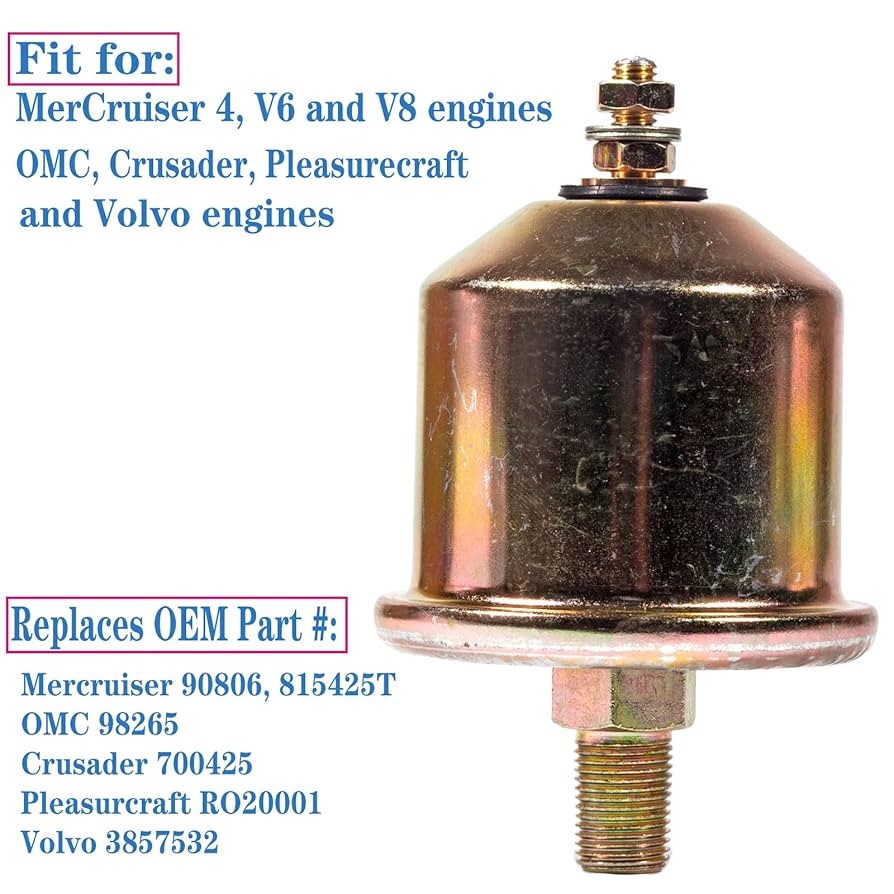 8点専用 Oil Pressure Sender Sensor Sending Unit Switch For Volvo